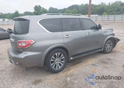 2020 Nissan Armada Sv z USA, uszkodzony, nr VIN JN8AY2ND2L9112629